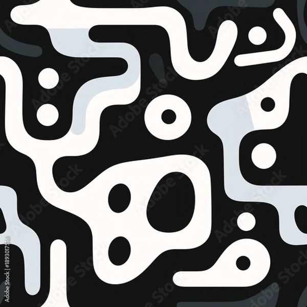 Fototapeta Abstract seamless pattern, abstract pattern, modern abstract pattern, colorful abstract pattern, abstract background, Abstract Digital Paper