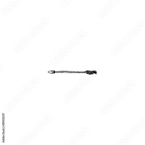 Obraz Arrow icon vintage 