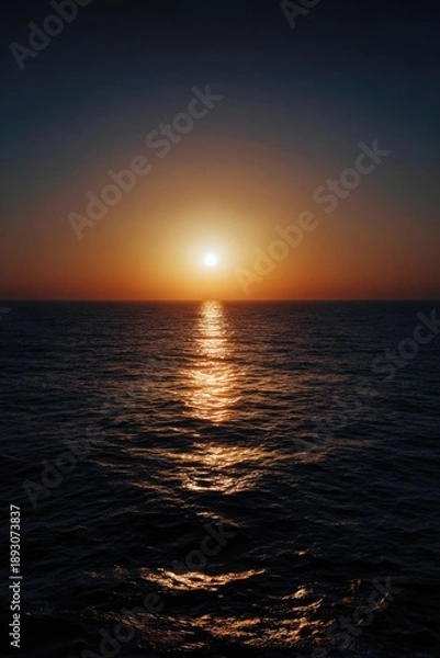 Fototapeta Sunset by Ocean Beach