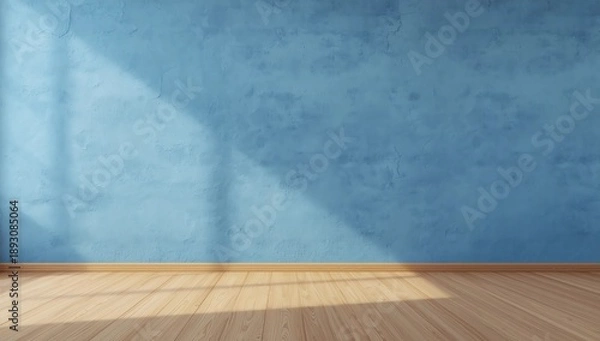 Obraz Interior of empty room background 3d render