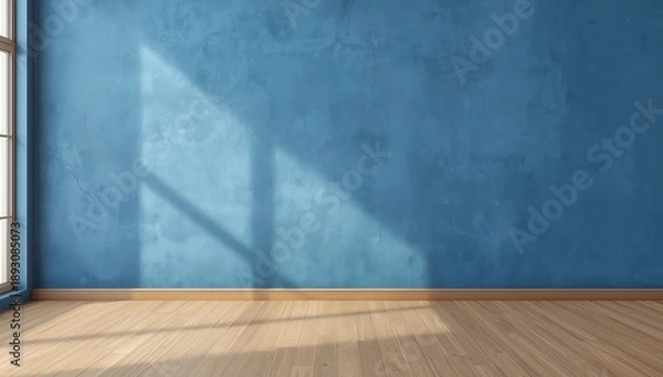 Obraz Interior of empty room background 3d render