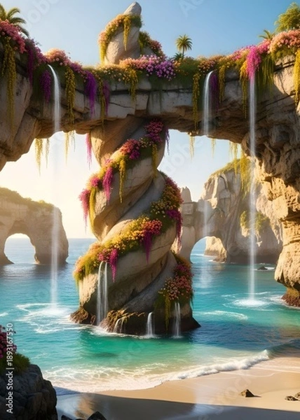 Obraz sunset over the river
