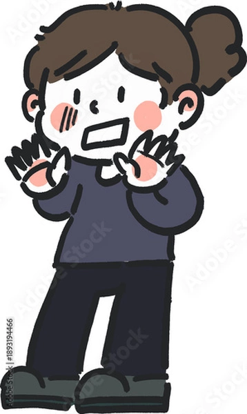 Obraz 당황한 사람