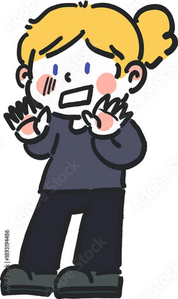 Obraz 당황한 사람