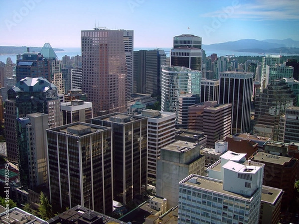 Obraz downtown vancouver