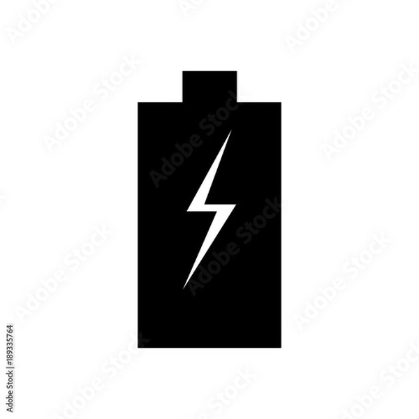 Fototapeta Battery vector icon
