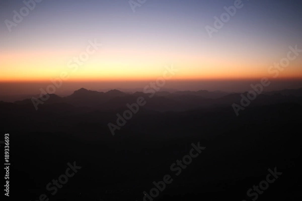 Obraz view from Mt. Sinai