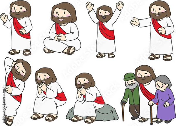 Obraz 예수님_교회_성경.