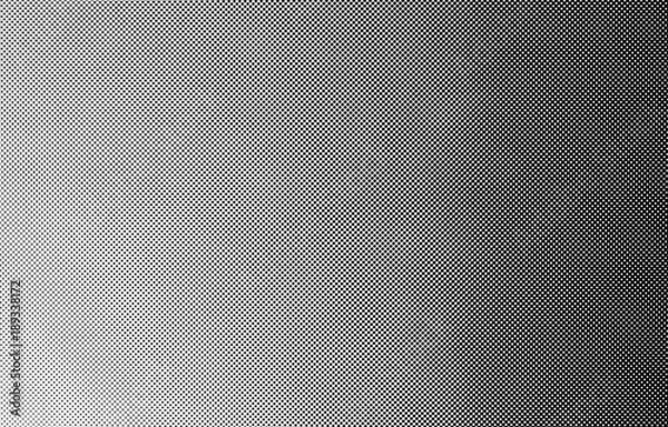 Obraz Dotted black and white halftone pattern background. Element design.