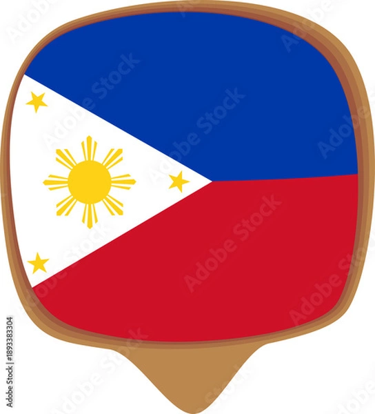 Obraz philippines flag