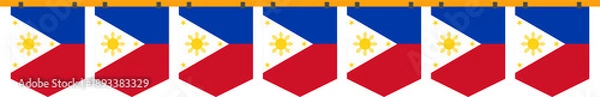 Obraz philippines flag