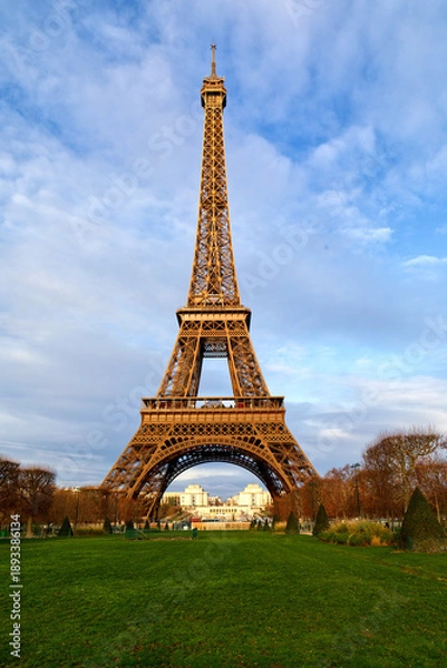 Obraz The Eiffel Tower Gardens