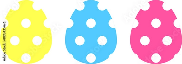 Obraz Happy Easter Egg Vector Art Spring Holiday Celebration