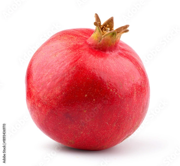 Obraz Pomegranate isolated on white background.