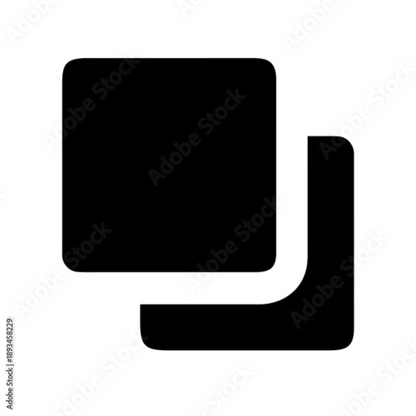 Fototapeta Copy Icon Vector Illustration