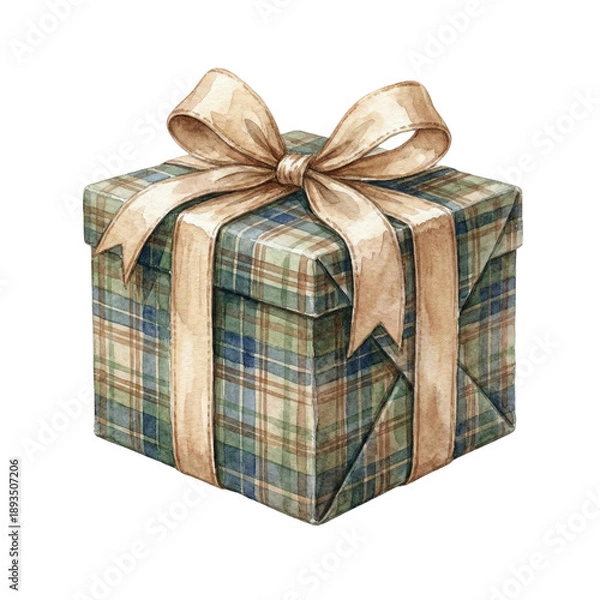 Fototapeta pink gift box