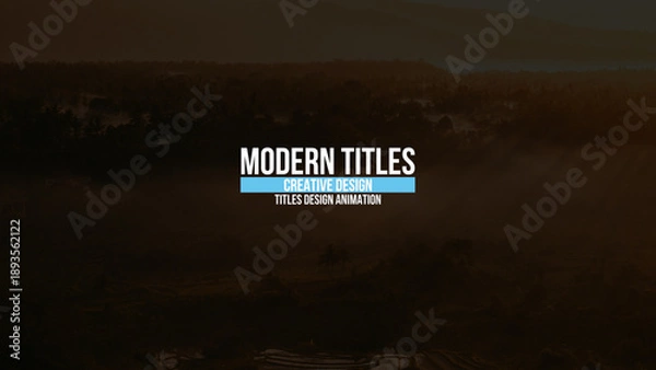 Obraz Simple Minimal Titles