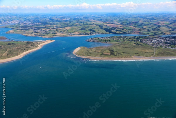 Obraz River Taw estuary in Devon