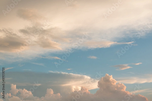 Obraz 【自然】空と雲