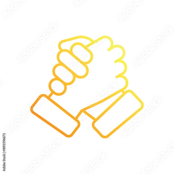 Obraz Helping Hands vector icon