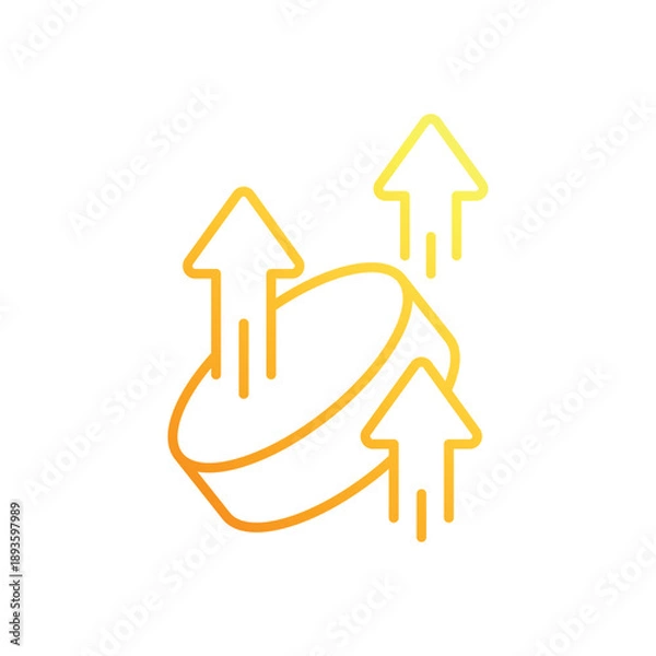 Obraz Fundraising vector icon