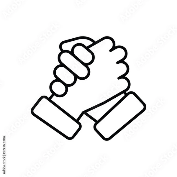 Obraz Helping Hands vector icon