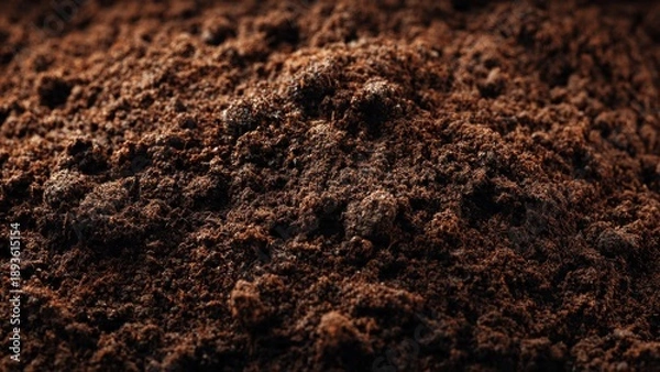 Obraz Rich, Dark Topsoil Close-up