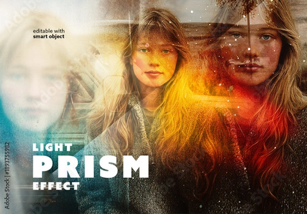 Obraz Light Prism Photo Effect