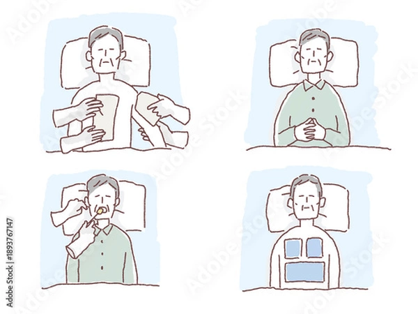 Obraz 介護、医療、葬儀社のお仕事（エンゼルケア）