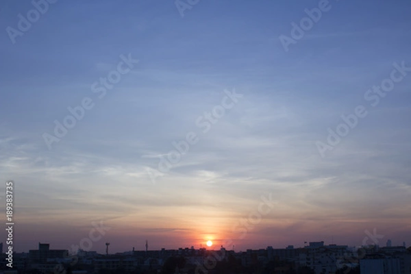 Fototapeta 朝焼け空