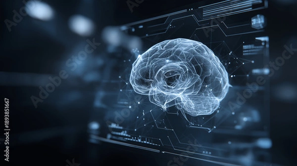 Obraz A modern visualization representing explainable AI and transparent machine learning decision processes.