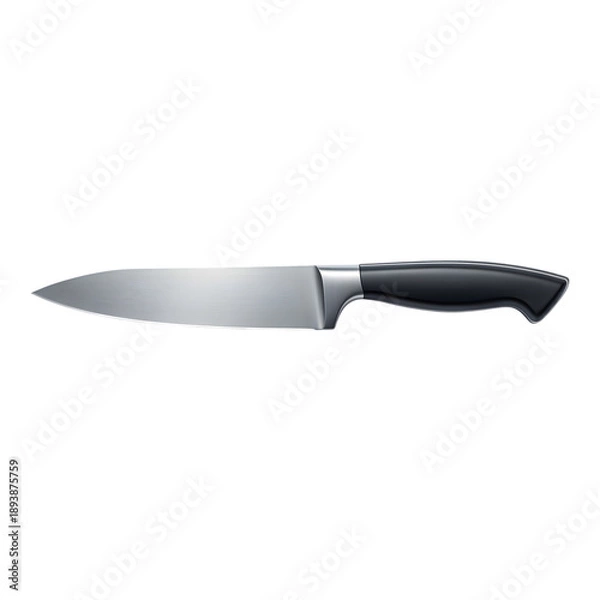 Fototapeta Kitchen Knife Isolated Transparent Background