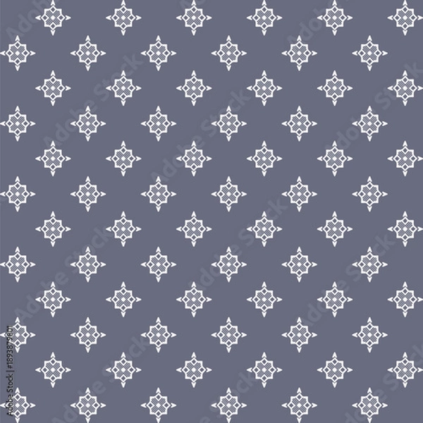 Fototapeta Geometric Monogram Color Pattern Background