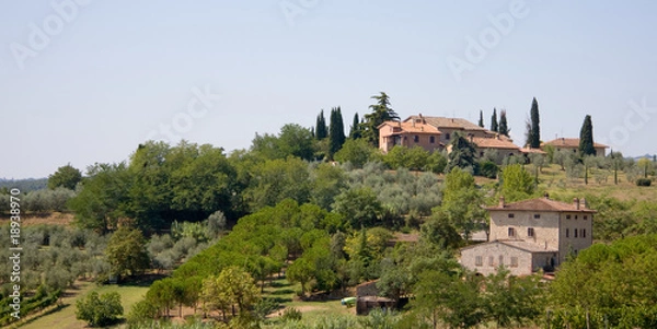 Obraz Gut bei San Gimignano