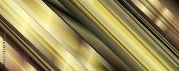 Obraz Abstract background, patterns, dark lines, 3D illustration