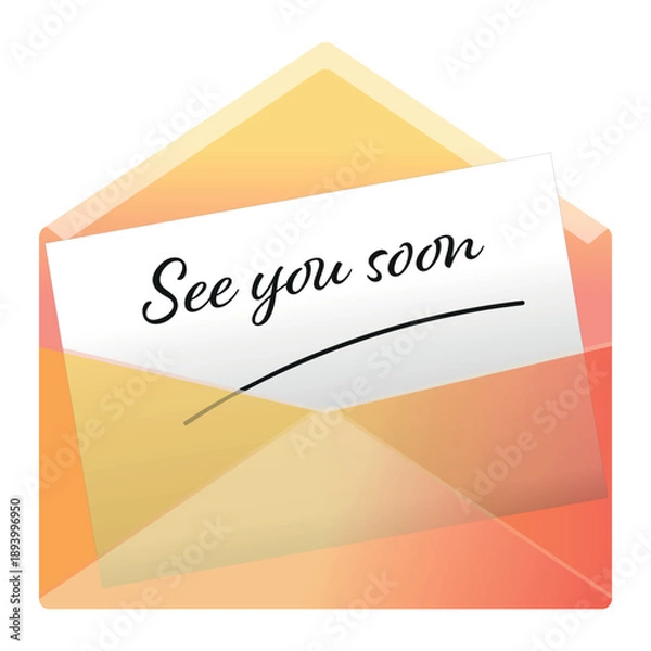 Obraz Good news when I opened the mail