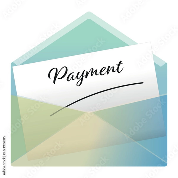 Obraz Good news when I opened the mail