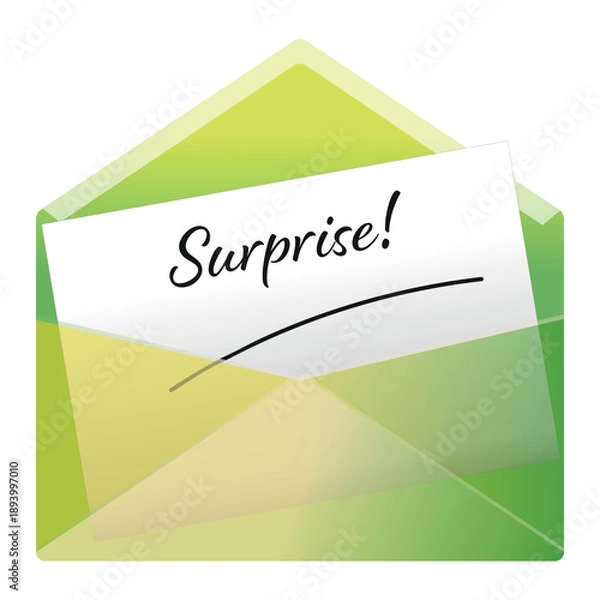 Obraz Good news when I opened the mail