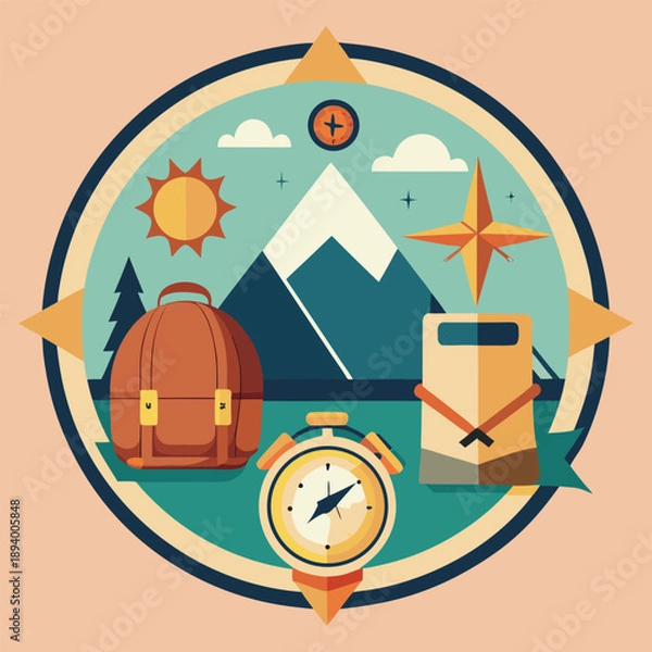 Obraz Exploring the Wild, One Journey