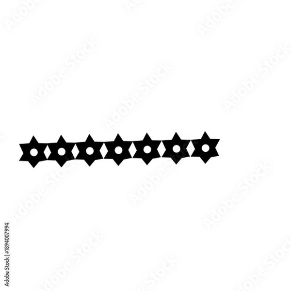 Obraz Ethnic tribal border