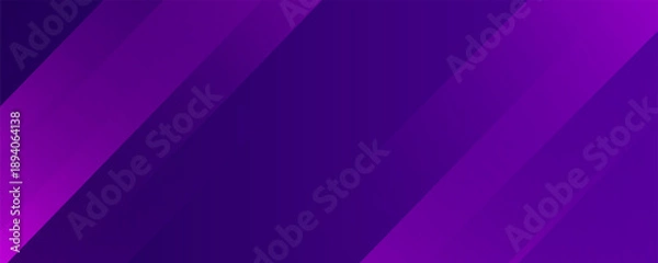 Fototapeta Purple gradient geometric abstract background. Vector illustration
