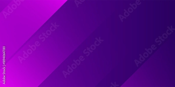 Fototapeta Purple gradient geometric abstract background. Vector illustration