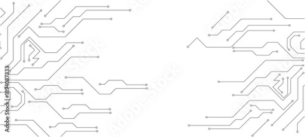 Fototapeta abstract technology background