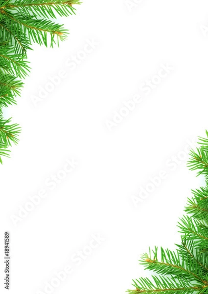 Fototapeta Christmas framework