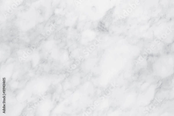 Obraz White marble texture with natural pattern for background or design art work.