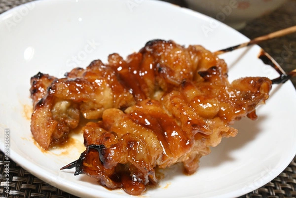 Obraz 焼鳥（鶏皮串）