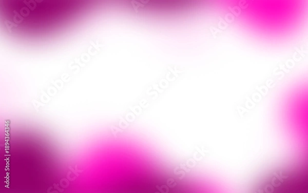 Obraz Transparent smooth blur pink gradient wave frame