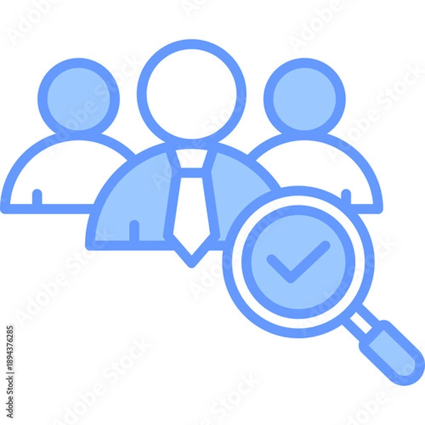 Obraz Recruitment Icon