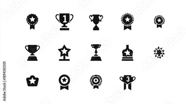 Obraz trophy and awards