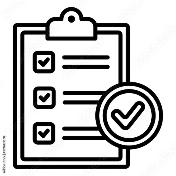 Fototapeta Conformity Icon